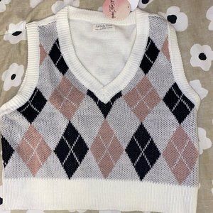 Argyle Sweater Vest